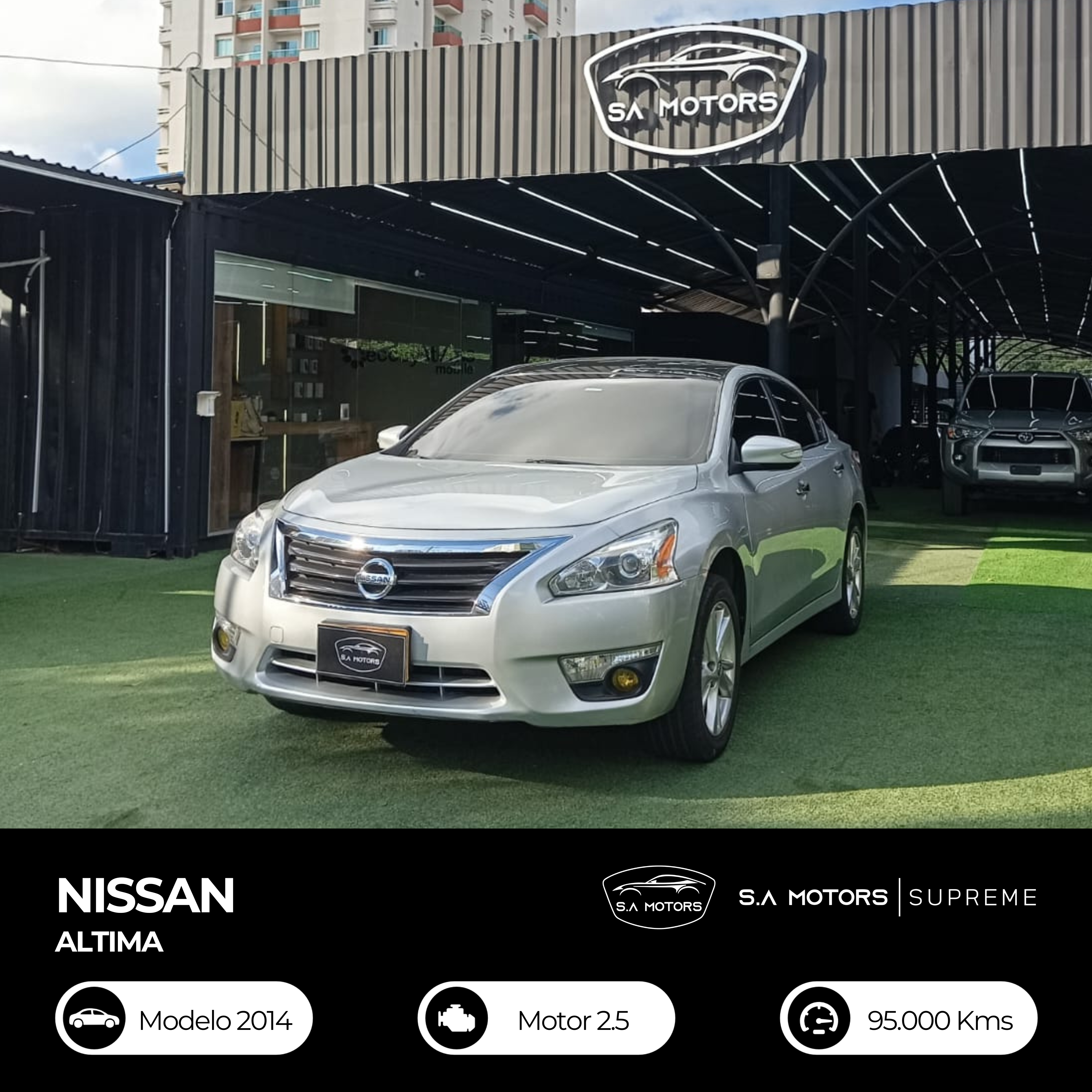 NISSAN ALTIMA 2.5 2014 $50.000.000