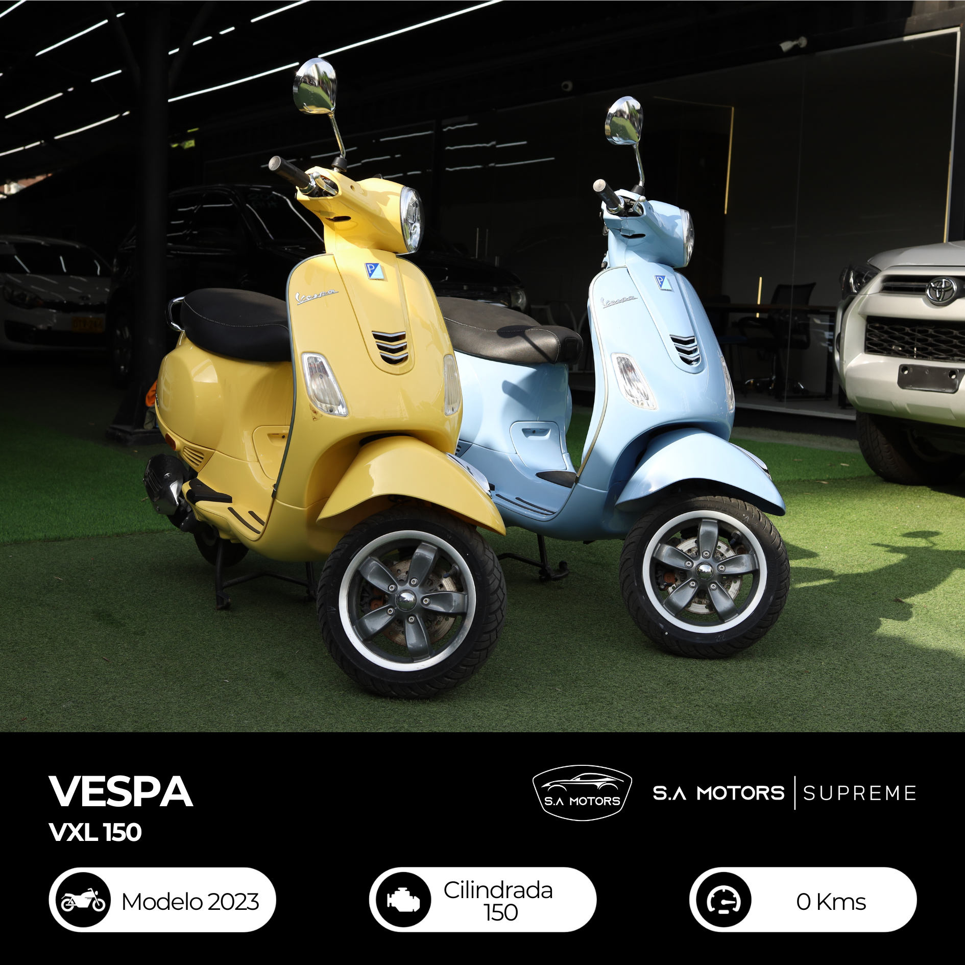 VESPA VXL 150 2023 $12.000.000