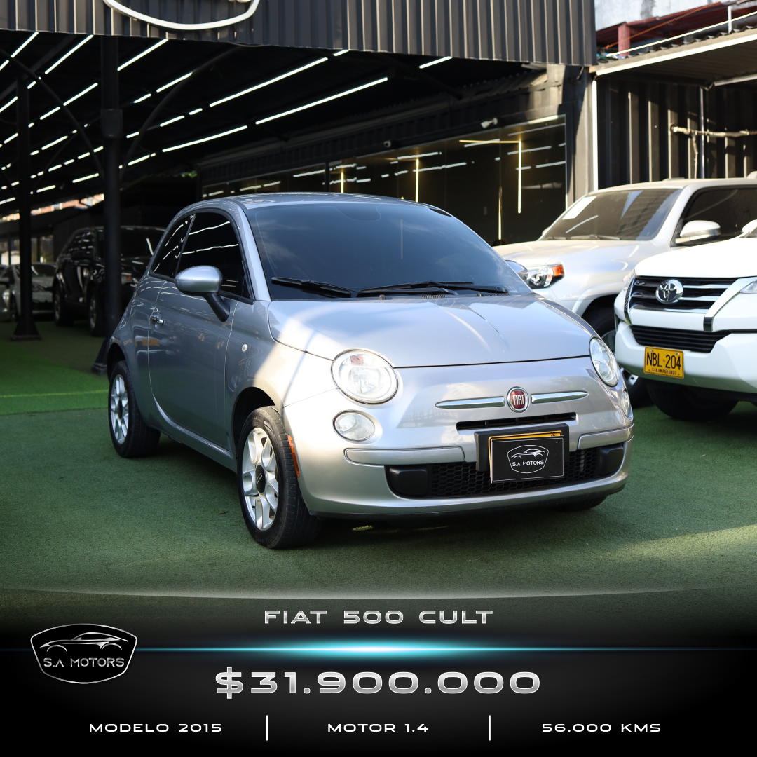 FIAT 500 CULT 2015 1.4 $31.900.000